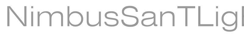 NimbusSanTLigExt