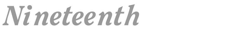 Nineteenth