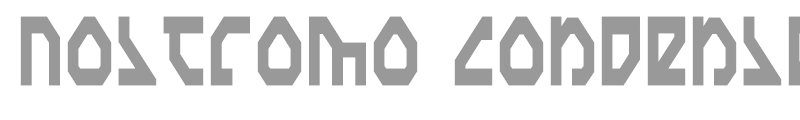 Nostromo Condensed