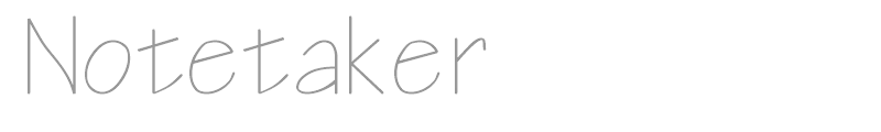 Notetaker