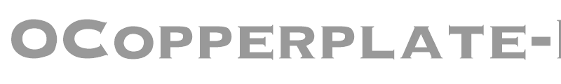OCopperplate-Heavy