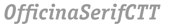 OfficinaSerifCTT
