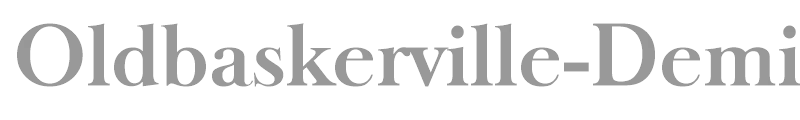 Oldbaskerville-DemiBold