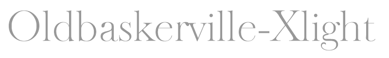 Oldbaskerville-Xlight