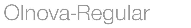Olnova-Regular