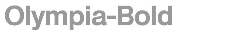 Olympia-Bold
