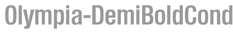 Olympia-DemiBoldCond