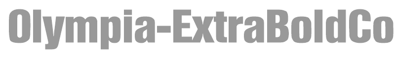 Olympia-ExtraBoldCond