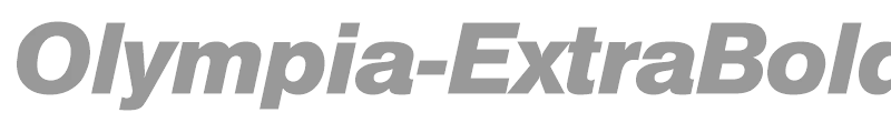 Olympia-ExtraBoldIta