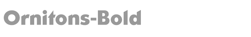 Ornitons-Bold