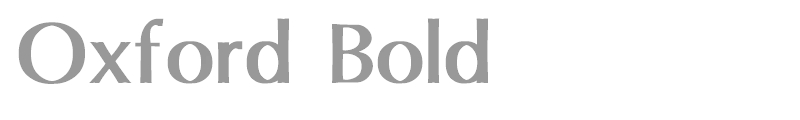 Oxford Bold