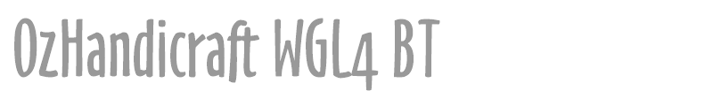 OzHandicraft WGL4 BT