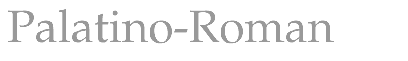 Palatino-Roman