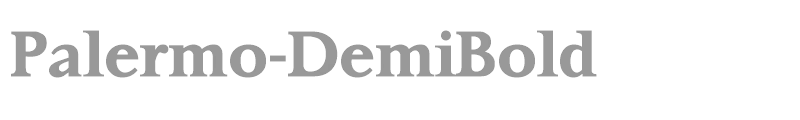 Palermo-DemiBold