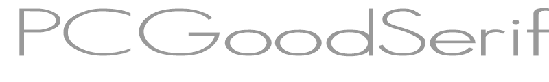 PCGoodSerif