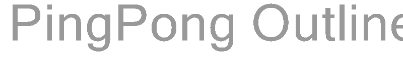 PingPong Outline