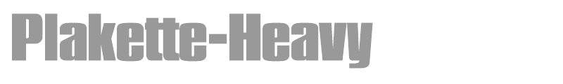 Plakette-Heavy