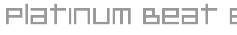 Platinum Beat BTN