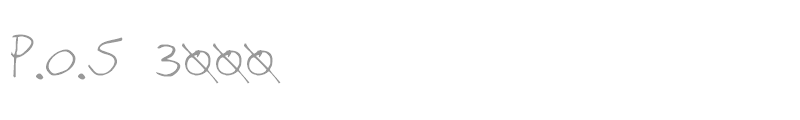 P.O.S 3000