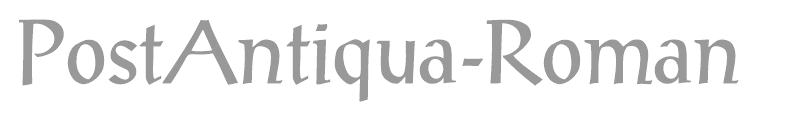 PostAntiqua-Roman