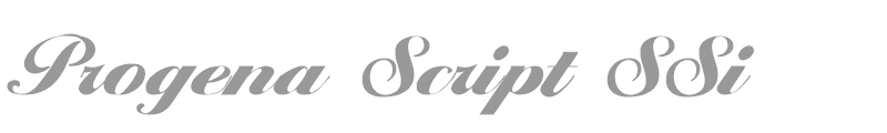 Progena Script SSi