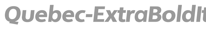 Quebec-ExtraBoldIta