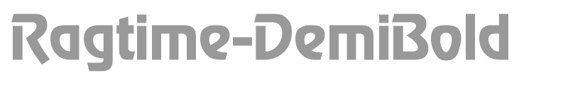 Ragtime-DemiBold