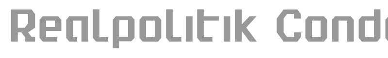 Realpolitik Condensed