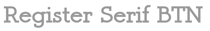 Register Serif BTN Blk