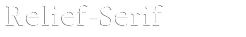Relief-Serif
