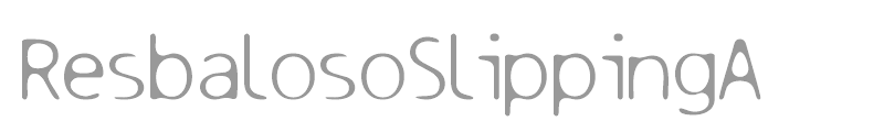 ResbalosoSlippingA