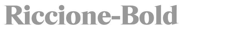Riccione-Bold