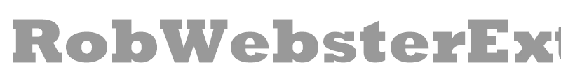 RobWebsterExtraBoldSH