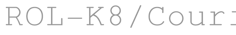 ROL-K8/Courier