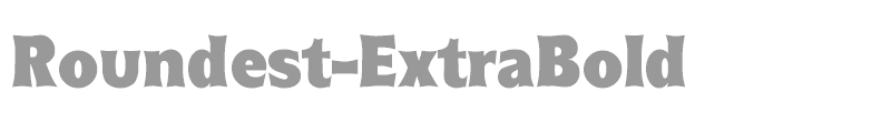 Roundest-ExtraBold