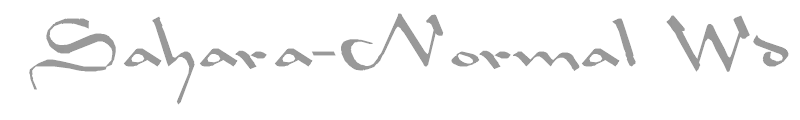 Sahara-Normal Wd Lefti