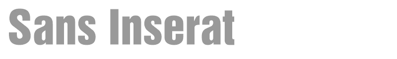 Sans Inserat
