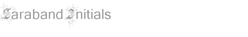 Saraband Initials