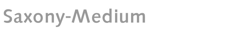Saxony-Medium