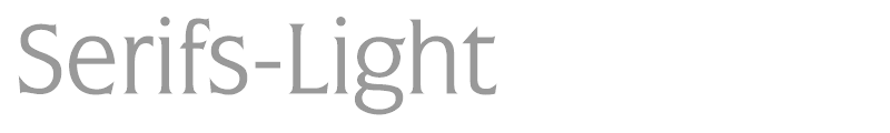 Serifs-Light