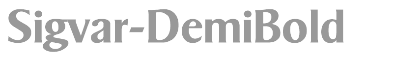 Sigvar-DemiBold