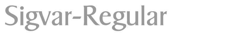 Sigvar-Regular