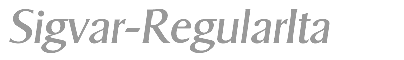Sigvar-RegularIta