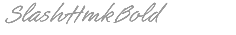 SlashHmkBold