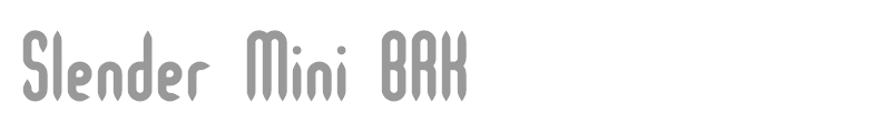 Slender Mini BRK