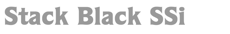 Stack Black SSi