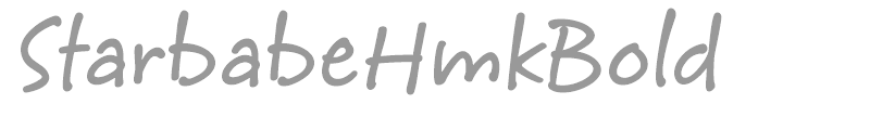 StarbabeHmkBold