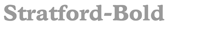 Stratford-Bold