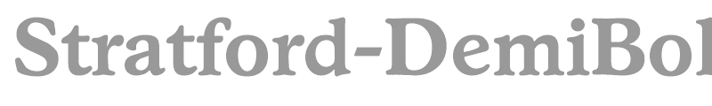 Stratford-DemiBold