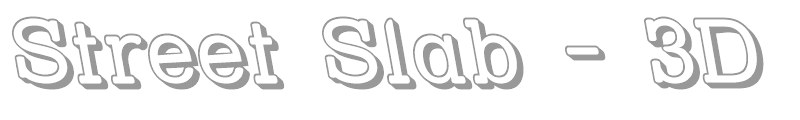 Street Slab - 3D Rev